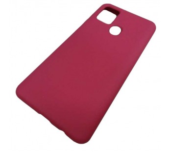                                 Чехол силиконовый Samsung A21S Silicone Cover NANO 2mm вишневый#2087278