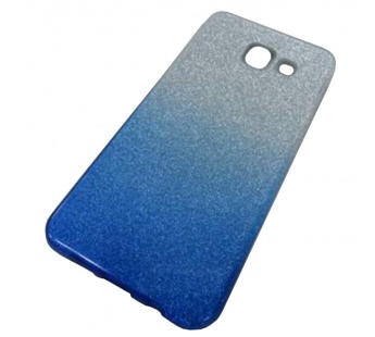                                 Чехол пластиковый Samsung А3 2016 (А310) блестящий серебристо-синий*#1860147