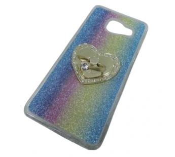                                 Чехол силиконовый Samsung А3 2016 (А310) блестящий с кольцом*#2106512