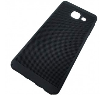                                 Чехол пластиковый Samsung A3 2017 (A320) перфорированный черный*#1761653