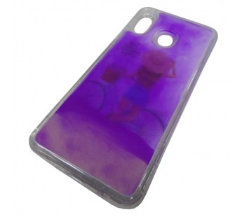                                 Чехол пластиковый Samsung A30 песок в воде неоновый с рисунком (08)*#1895829