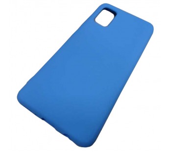                                 Чехол силиконовый Samsung A41 Silicone Cover NANO 2mm голубой#1942977