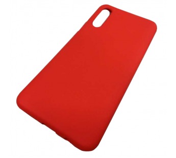                                 Чехол силиконовый Samsung A50 Silicone Cover NANO 2mm красный#1933754