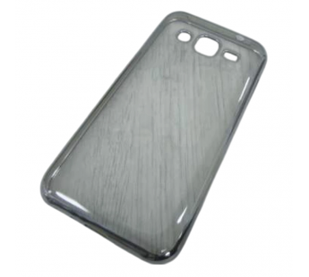                                 Чехол силиконовый с хром.контуром Samsung J210 серебристый#2106482