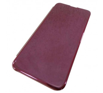                                 Чехол-книжка Samsung S10 Plus силиконовый со стеклянной крышкой розовый*#1932233
