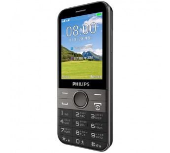                 Мобильный телефон Philips E580 Xenium Black (2,8"/2МП/3100mAh)#345962