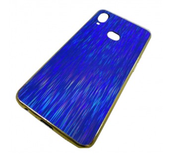                                 Чехол пластиковый Samsung A10s блестящий синий*#1766623