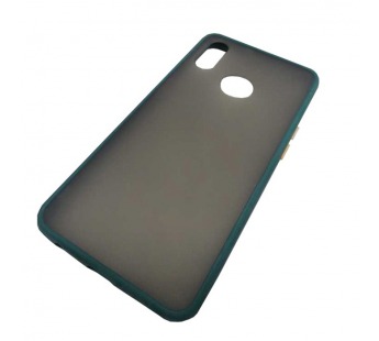                                 Чехол пластиковый Samsung A10s с окантовкой зеленый*#1672844