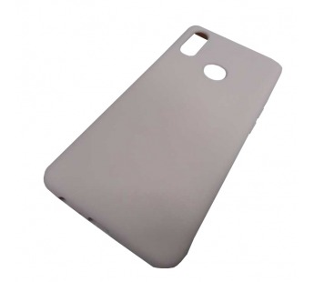                                 Чехол силиконовый Samsung A10s Soft Touch бледно-розовый*#1657831