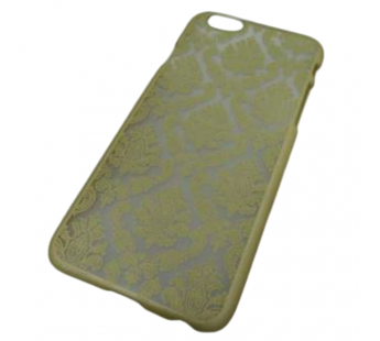                             №1. Чехол Fashion Узоры iPhone 6/6S пластик золотистый#2106576