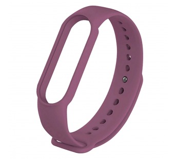 Ремешок - WB13 для Xiaomi Mi Band 5 силиконовый (purple)#356722