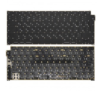 Клавиатура Apple MacBook Air 13" A1932 черная с подсветкой V.1#2146487