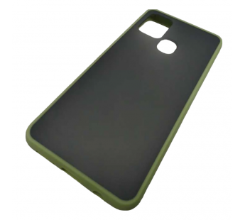                                 Чехол силиконовый Samsung A21S противоударный Skin Shell хаки#2088549