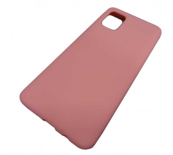                                 Чехол силиконовый Samsung A31 Silicone Cover NANO 2mm розовый #1958653