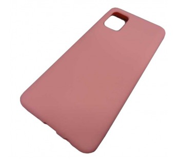                                 Чехол силиконовый Samsung A31 Silicone Cover NANO 2mm розовый #2087290