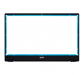 Рамка матрицы для ноутбука Acer Swift 5 SF514-54T черная с синими заглушками#1835441