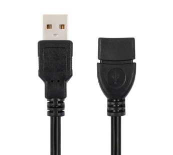 Удлинитель VIXION CAB43 USB 2.0 (M) - USB 2.0 (F) 1.5m (черный)#1859192