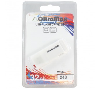 Флеш-накопитель USB 32GB OltraMax 240 белый#353705