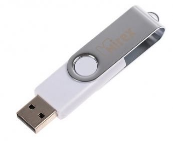 Флеш-накопитель USB 64GB Mirex SWIVEL белый#1828425