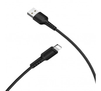 Кабель USB - Apple lightning BOROFONE BX16 1м (Black)#354006