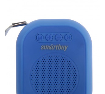                        Акустическая система Smartbuy BLOOM, 3Вт, Bluetooth, MP3, FM, синяя#368171