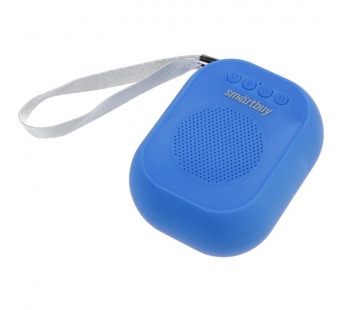                         Акустическая система Smartbuy BLOOM, 3Вт, Bluetooth, MP3, FM, синяя#368172