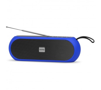                         Акустическая система Smartbuy RADIO ACTIVE, 10Вт, Bluetooth, MP3, FM+антенна, синяя#367642