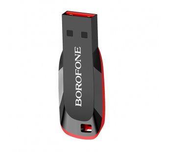 Внешний накопитель USB 2.0 BOROFONE BUD2 8Gb, черный#392646