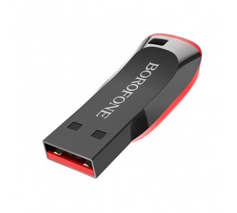 Внешний накопитель USB 2.0 BOROFONE BUD2 8Gb, черный#392645