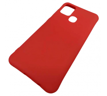                                 Чехол силиконовый Samsung A21S Slim Stripe красный#2132265