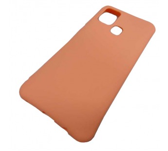                                 Чехол силиконовый Samsung A21S Slim Stripe папайя#1947900