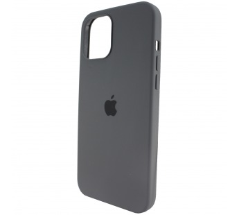 Чехол-накладка - Soft Touch для Apple iPhone 12 Pro Max (dark grey)#355826
