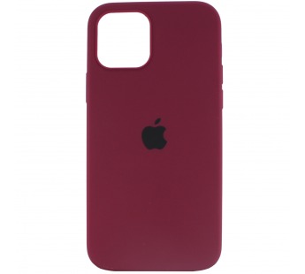 Чехол-накладка - Soft Touch для Apple iPhone 12/iPhone 12 Pro (bordo)#355790