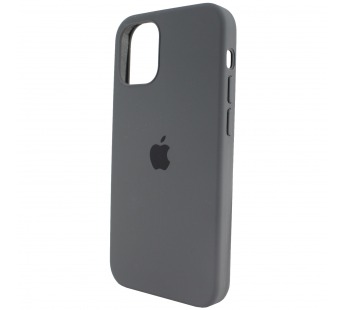 Чехол-накладка - Soft Touch для Apple iPhone 12 mini (dark grey)#355767