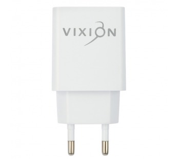 СЗУ VIXION L7m (2-USB/2.1A) + micro USB кабель 1м (белый)#369011