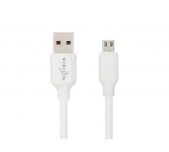 Кабель USB VIXION (K28m) 3,5A microUSB (1м) (белый)#369032
