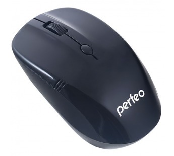 Мышь Perfeo беспров. оптич.,TRACER,  4 кн, 1200 DPI, USB, чёрная (PF-02-WOP-B)#365892