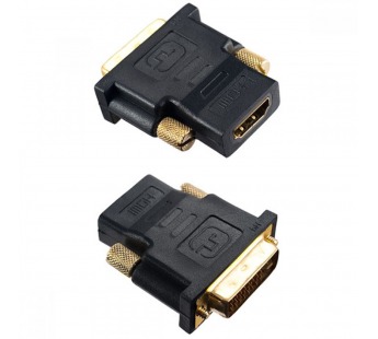 Переходник PERFEO HDMI A розетка - DVI-D вилка (A7004)#955835
