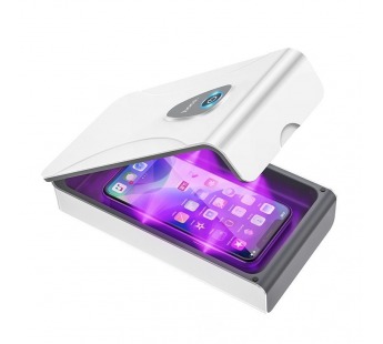 Стерилизатор (disinfection box) Hoco S1 Pro, ультрафиолетовый, цвет белый#378743