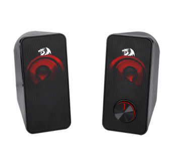 Акустическая система Redragon Stentor 2.0, черный, 6 Вт, USB#366262