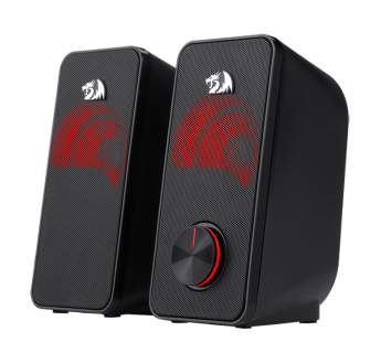 Акустическая система Redragon Stentor 2.0, черный, 6 Вт, USB#366260