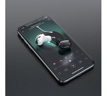 Bluetooth-гарнитура Hoco E54, сенсорная, цвет белый#1887230