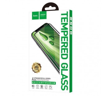 Защитное стекло Hoco A12 Iphone7/8,"Nano 3D",ударопрочное, усиленные края, цвет черный#413737