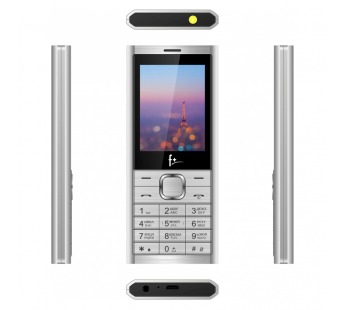                 Мобильный телефон F+ (Fly) B240 Silver (2,4"/0,1МП/1700mAh)#368255