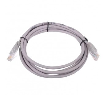                 Кабель патч-корд литой UTP, RJ-45, кат. 5e, 10m серый #2052629