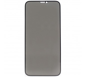 Защитное стекло Антишпион для iPhone X/iPhone XS/11 Pro Черное#382415