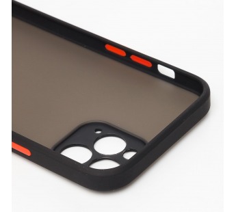 Чехол-накладка - PC041 для Apple iPhone 12 Pro Max (black/black)#1636881
