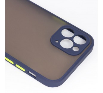 Чехол-накладка - PC041 для Apple iPhone 12 Pro Max (dark blue/black)#1636876