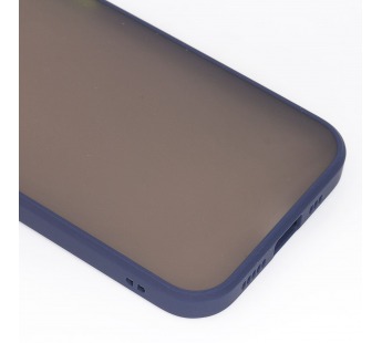 Чехол-накладка - PC041 для Apple iPhone 12 Pro Max (dark blue/black)#1636877