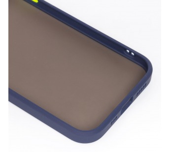 Чехол-накладка - PC041 для Apple iPhone 12 Pro Max (dark blue/black)#1636878